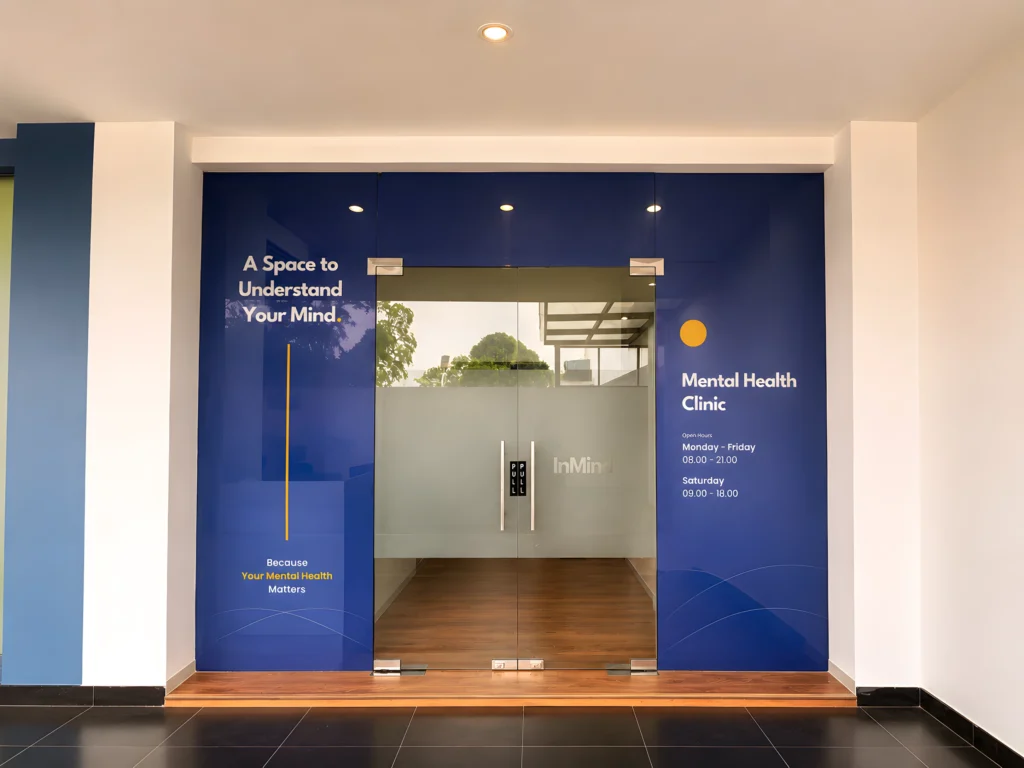Tampak depan InMind Mental Health Clinic