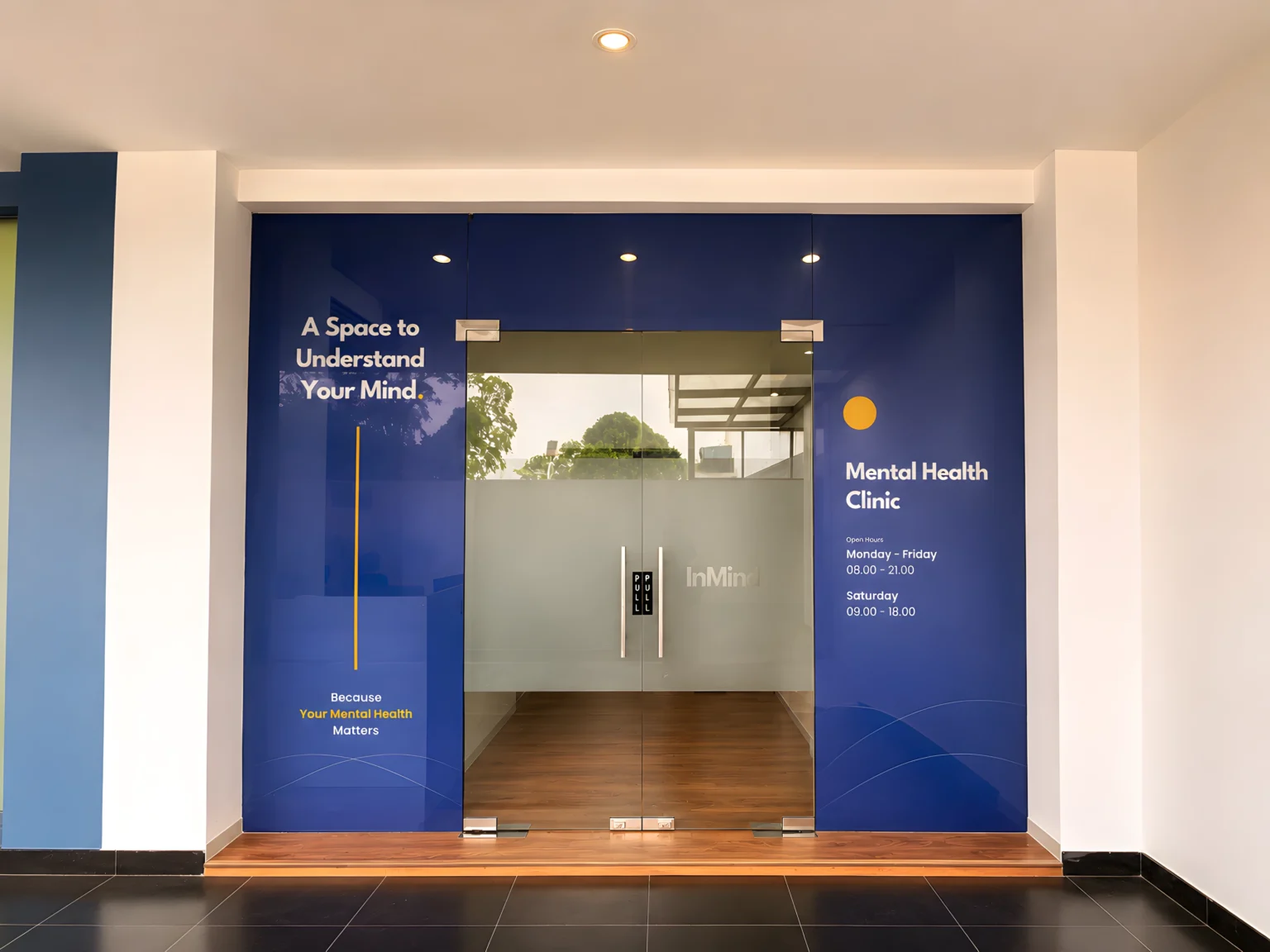 Tampak depan InMind Mental Health Clinic