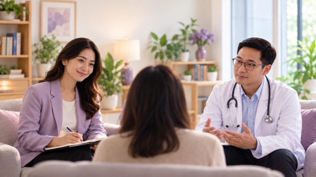Psikolog atau Psikiater – InMind Mental Health Clinic BSD